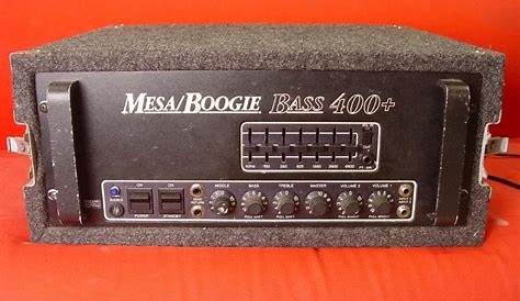 Mesa Boogie Bass 400+ 1980's Amp For Sale Scolopendra