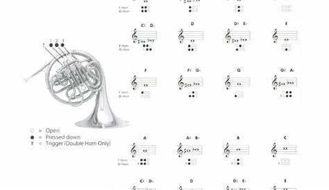 f horn finger chart pdf