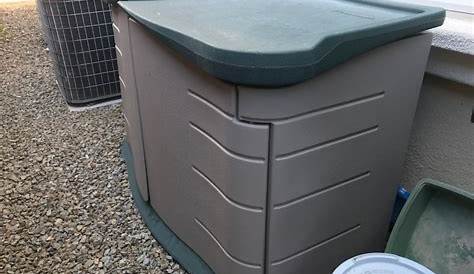 rubbermaid storage units outdoor