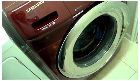SAMSUNG FRONT LOAD WASHER WITH STEAM vrt - YouTube