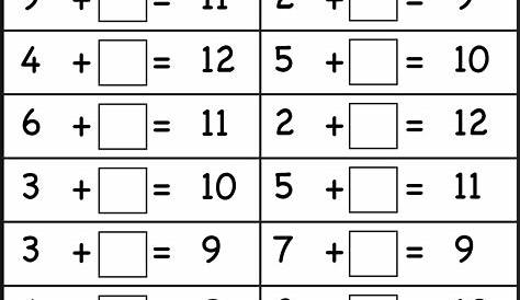 grade 1 maths worksheet