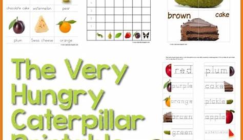 the very hungry caterpillar printables