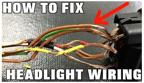 How To Replace Headlight Wiring – Humble Mechanic