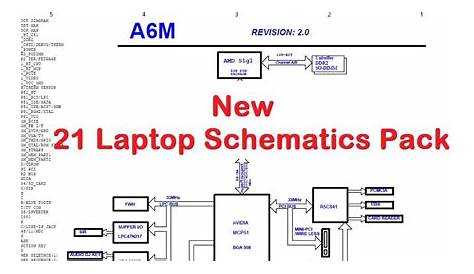 21 Laptop Schematics Pack ~ Laptop Repair Secrets schematics