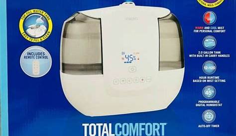 homedics totalcomfort ultrasonic humidifier manual