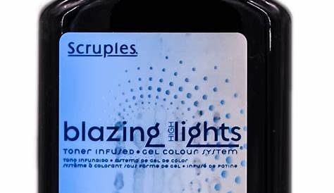 scruples blazing lights mixing chart