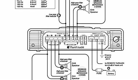 Rockford Fosgate P304-12 Wiring Diagram