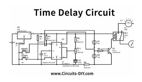 Time Delay Circuit with Relay