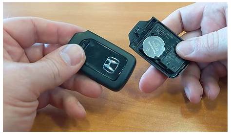 honda accord key fob battery replacement