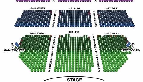 Shubert Theater Seat Views | Elcho Table