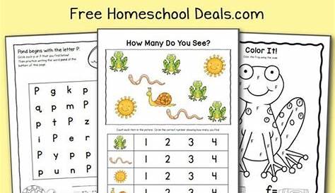 from the pond teaching printables
