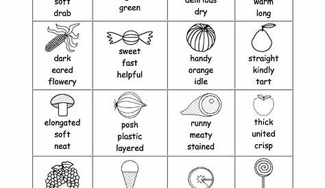 Pick the Apt Adjective Worksheets to Print - EnchantedLearning.com