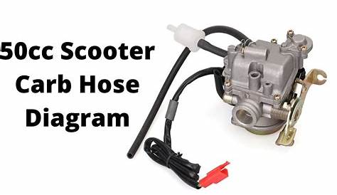 50cc Scooter Carb Hose Diagram: (Fix It Safely!) 2024 » Scooter Tip