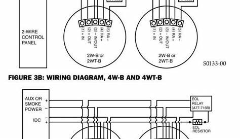 2-wire smoke detector wiring diagram