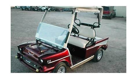 Club Car 57 chevy golf cart bel air body kit | #133738749