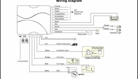 car central locking system circuit diagram