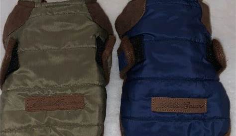 Eddie Bauer Dog Coat Size Chart