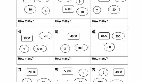 rounding place value worksheets
