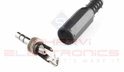 Audio Jack Male Connector 3.5mm | Sharvielectronics: Best Online