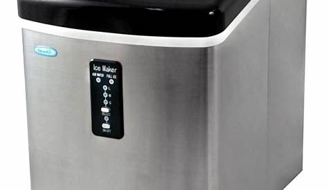 NewAir 28 Lb. Portable Ice Maker - Stainless Steel - AI-100SS
