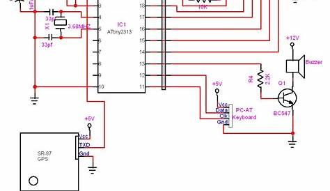 gps receiver circuit diagram