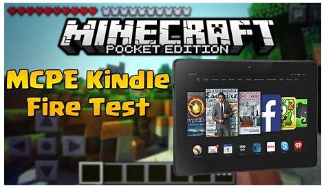 Minecraft PE (Pocket Edition) on a Kindle Fire!? - Kindle Fire Screen