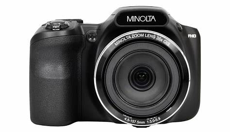 Minolta MN35Z 1080p 35x Zoom Wi-Fi Digital Camera (Black) - Newegg.com