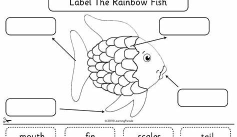 rainbow fish story printable