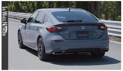 2022 Honda Civic Hatchback Sport Touring | Sonic Gray Pearl (RHD) - YouTube