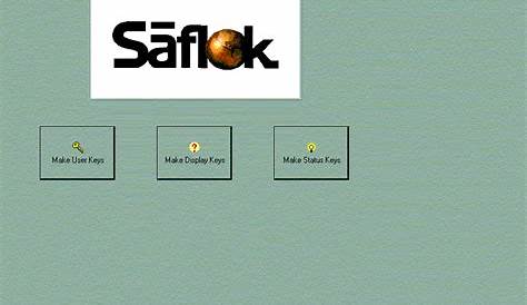 saflok 6000 parts catalog