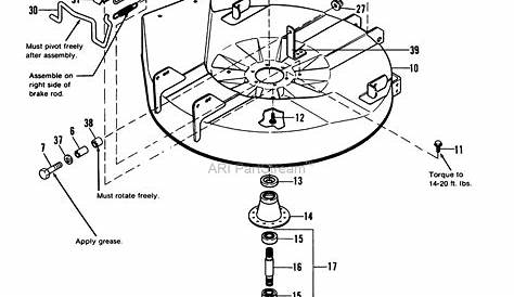 Simplicity 1690529 - 26" Rotary Mower Parts Diagram for 26" & 30" Mower