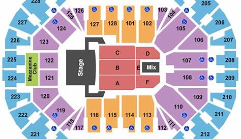 Oakland Arena Seating Chart And Seat Maps - Oakland