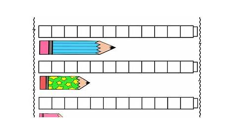 measuring with cubes worksheet