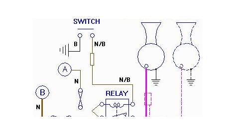 bike horn circuit diagram