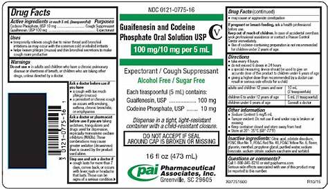 guaifenesin dosage chart by weight