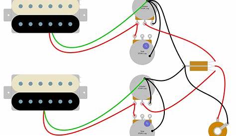 2 humbucker wiring diagrams mod