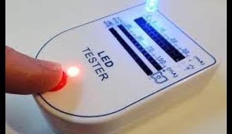 how to use led tester