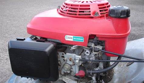 self propelled lawn mower honda engine