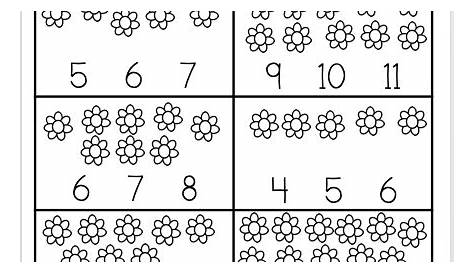 flowers worksheets for preschoolers