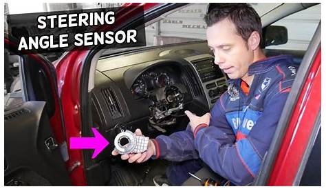 STEERING ANGLE SENSOR LOCATION REPLACEMENT REMOVAL FORD EDGE LINCOLN