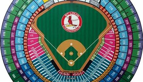 Two Busch Stadium Seating Charts