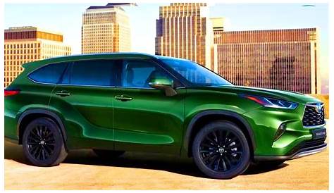 2023 toyota highlander cypress color