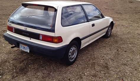 1988 Honda Civic hatchback standard 4 spd LOW MILES!! 19,500