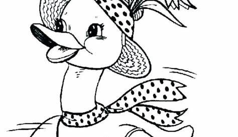 spring coloring page printable