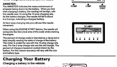 Sears 20071211 User Manual BATTERY CHARGER Manuals And Guides L0305335