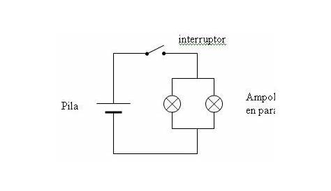 diagrama de circuito electrico en paralelo