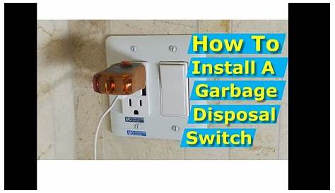 How to Install Garbage Disposal Switch, Dual Electrical Outlet Box