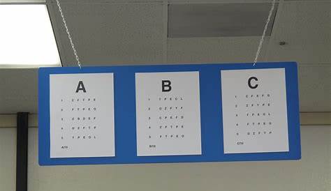 DMV Eye Charts [105:365] | The same eye chart is hanging up … | Flickr