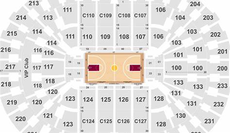 rocket mortgage fieldhouse seating chart 3d