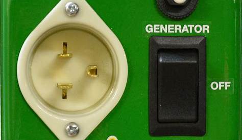 manual transfer switch portable generator